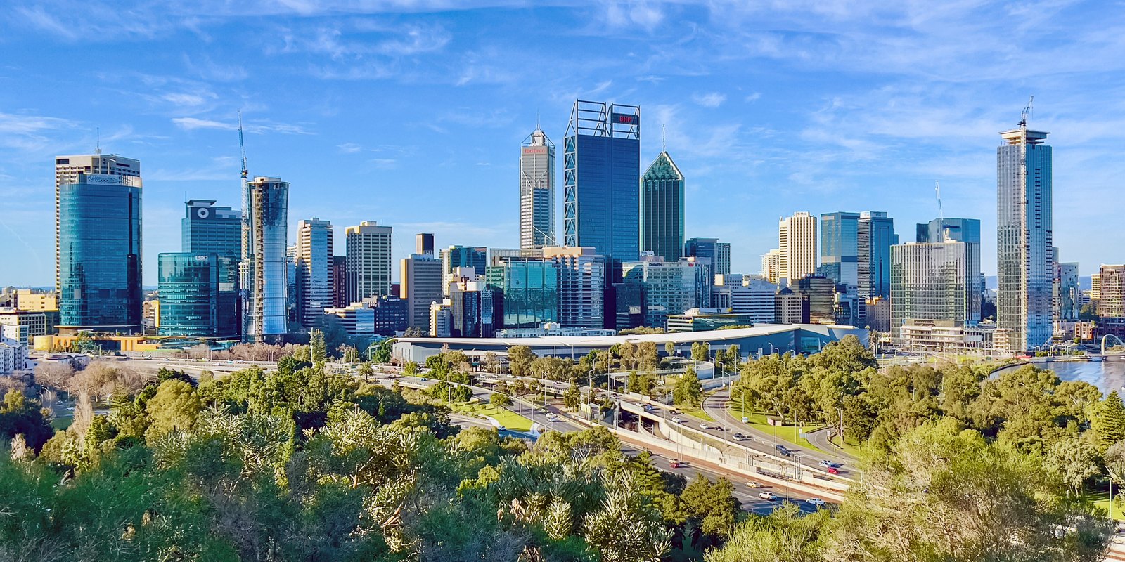 Perth CBD skyline