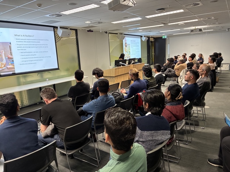 Team 400 AI training workshop in Brisbane